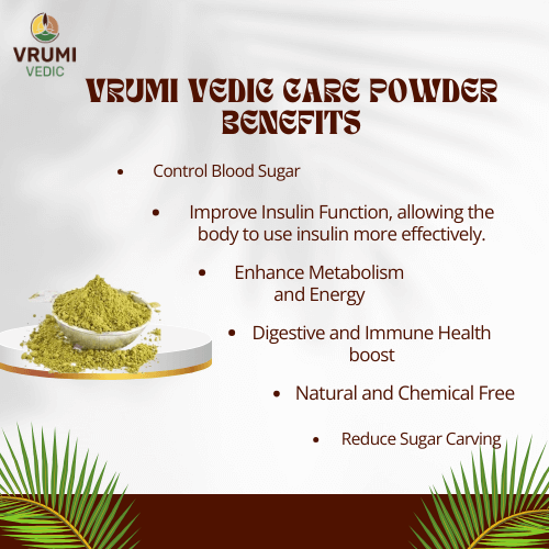 vrumi vedic diabetes care powder