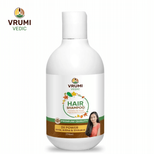 vrumi vedic hair shampoo