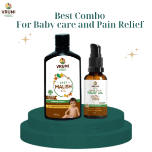 Baby Malish Oil + Pain Relief Combo